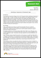 A 2010 study combined data collected in the Longitudinal Study of Young People in England and matched data from the National Pupil Database to investigate what contributed to gaps in Key Stage 4 attainment between pupils with different characteristics.
